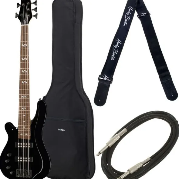 Harley Benton B-550LH BK Progressive Bundle