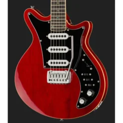 Harley Benton BM-75 Trans Red Deluxe w/Case