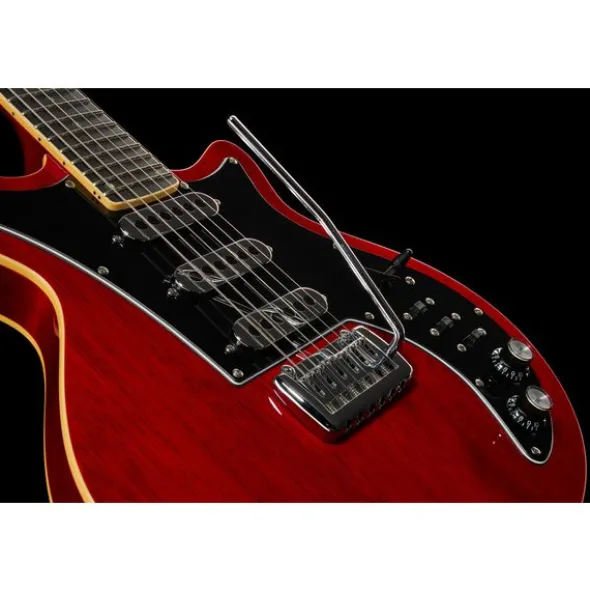 Harley Benton BM-75 Trans Red Deluxe Series