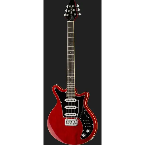 Harley Benton BM-75 Trans Red Deluxe Series