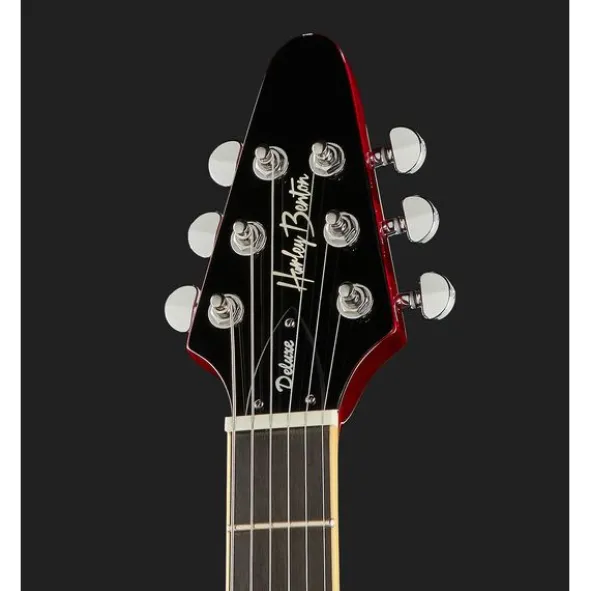 Harley Benton BM-75 Trans Red Deluxe Series