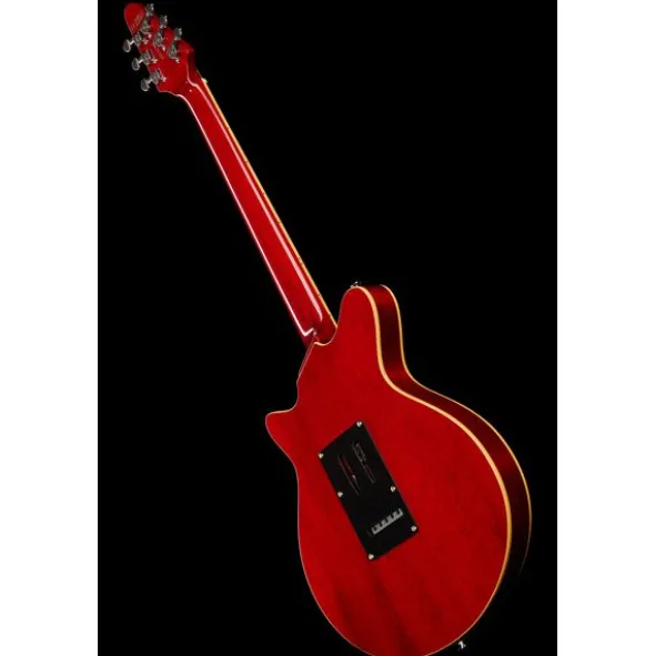 Harley Benton BM-75 Trans Red Deluxe Series