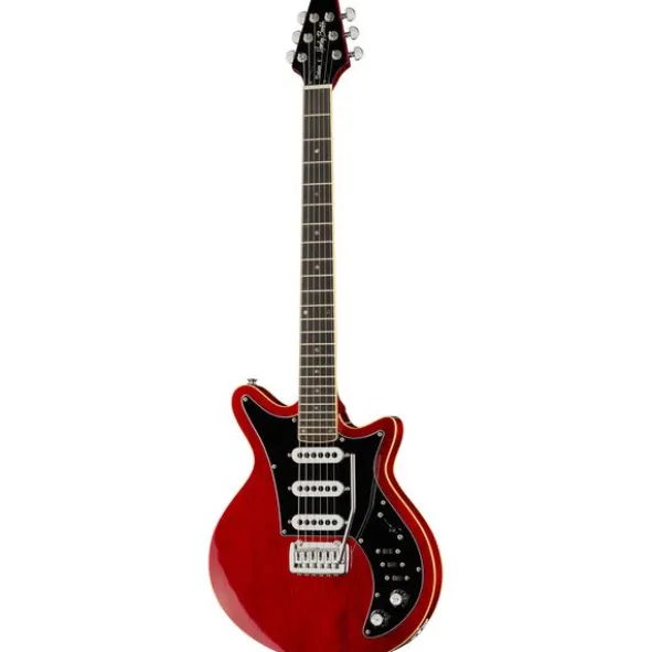 Harley Benton BM-75 Trans Red Deluxe Series