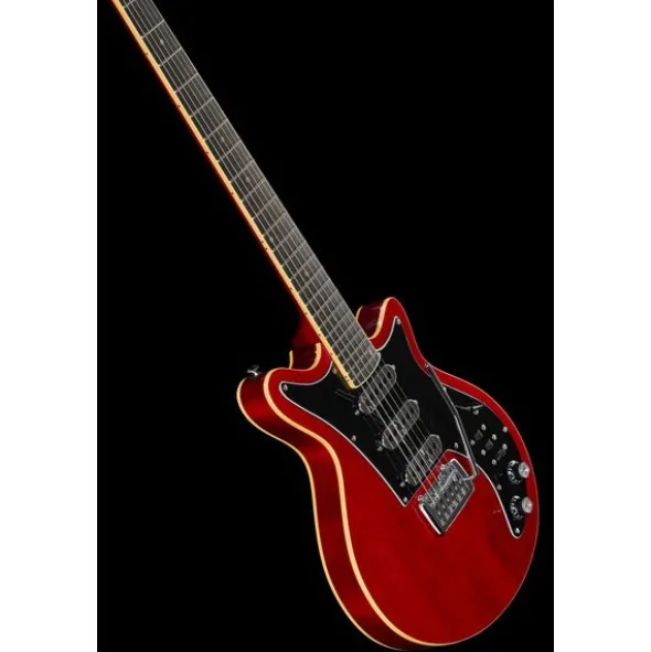 Harley Benton BM-75 Trans Red Deluxe Series