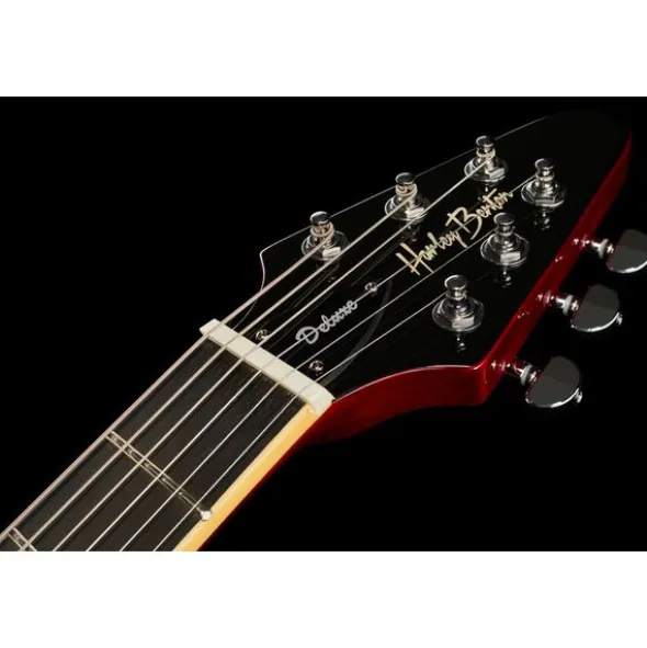 Harley Benton BM-75 Trans Red Deluxe Series