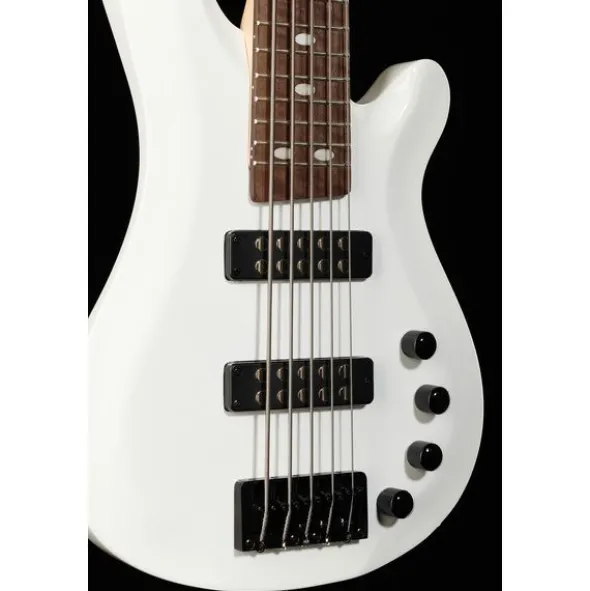 Harley Benton B-550 White Progressive Series