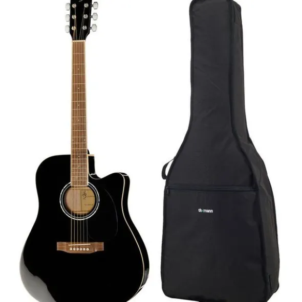 Harley Benton CLD-60SCE BK Cust. Line Bundle