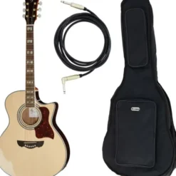 Harley Benton CLJ-503CE WN w/Bag