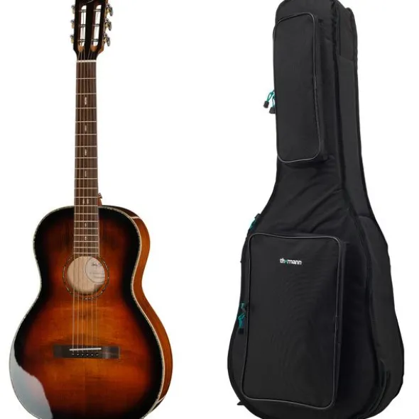 Harley Benton CLP-12SM BRS Solid Top w/Bag