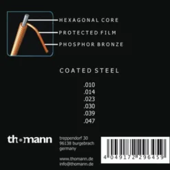 Harley Benton Coated Phosphor 010 Anti Rust