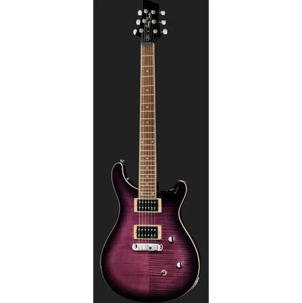 Harley Benton CST-24 Purple Burst