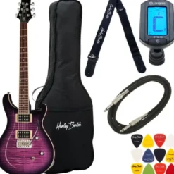 Harley Benton CST-24T Purple Burst Bundle