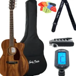 Harley Benton Custom Line CLA-15MCE Bundle