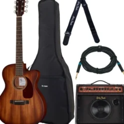 Harley Benton Custom Line CLA-15MCE V Bundle