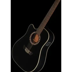 Harley Benton Custom Line CLD-10SCE-12BKS LH