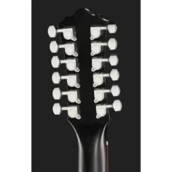 Harley Benton Custom Line CLD-10SCE-12BKS LH