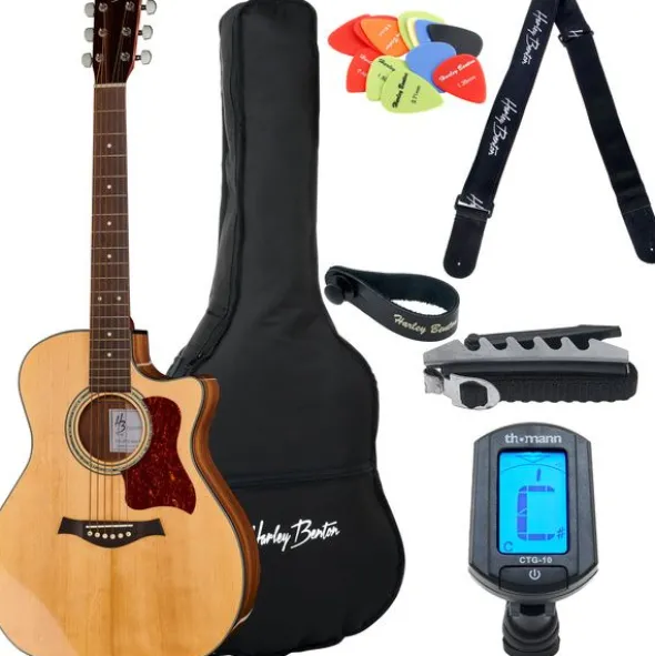 Harley Benton Custom Line CLG-48CE Wi Bundle