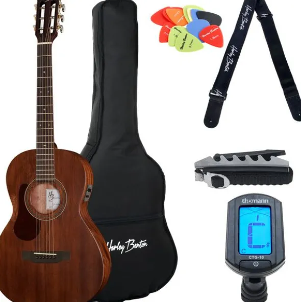 Harley Benton Custom Line CLP-15ME LH Bundle