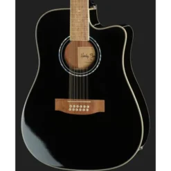 Harley Benton D-200CE-12BK Bundle