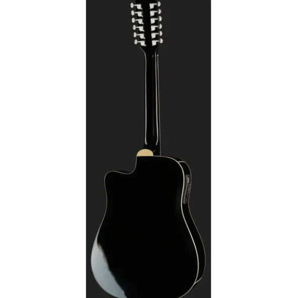 Harley Benton D-200CE-12BK Bundle