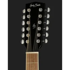 Harley Benton D-200CE-12BK Bundle