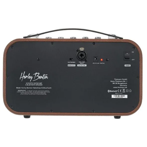 Harley Benton D-200CE-12BK Bundle