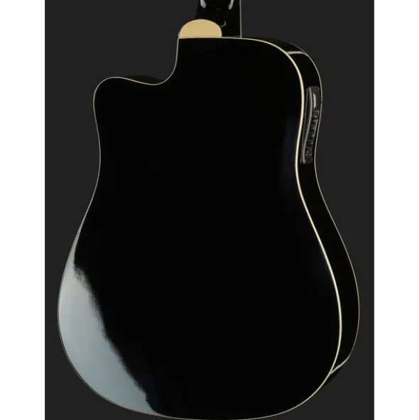 Harley Benton D-200CE-12BK Bundle