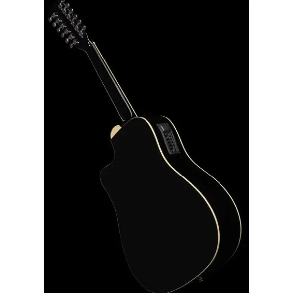 Harley Benton D-200CE-12BK Bundle