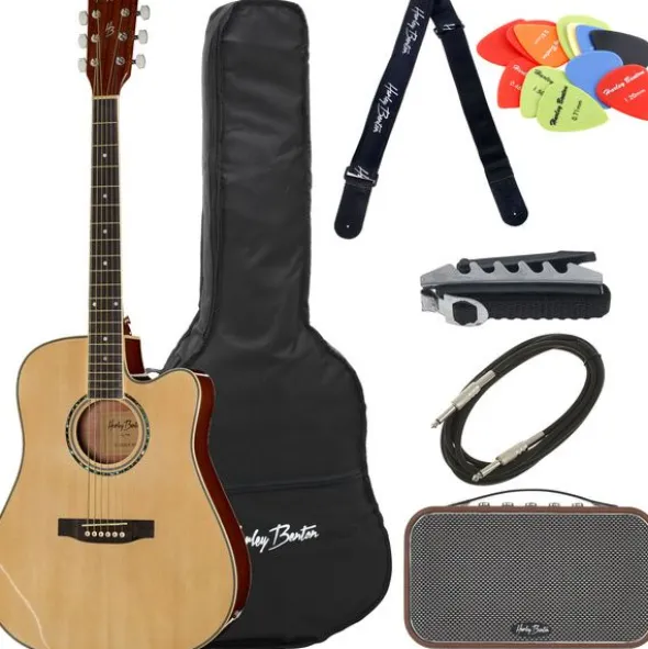Harley Benton D-120CE NT Bundle