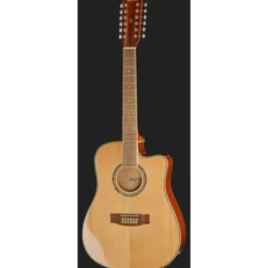 Harley Benton D-200CE-12NT w/Bag