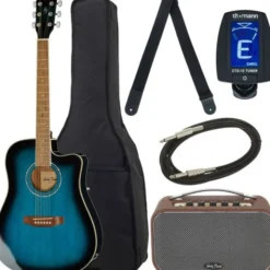 Harley Benton D-120CE TB Bundle