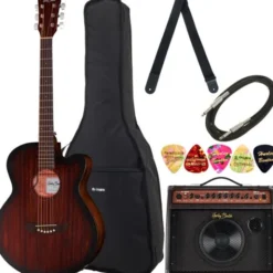 Harley Benton Delta Blues MJCE Bundle