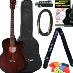 Harley Benton Delta Blues MJCE Bundle