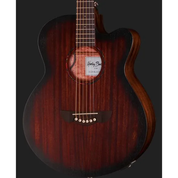 Harley Benton Delta Blues MJCE Bundle
