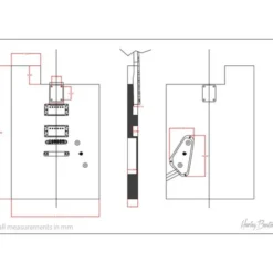 Harley Benton Electric Guitar Kit Square
