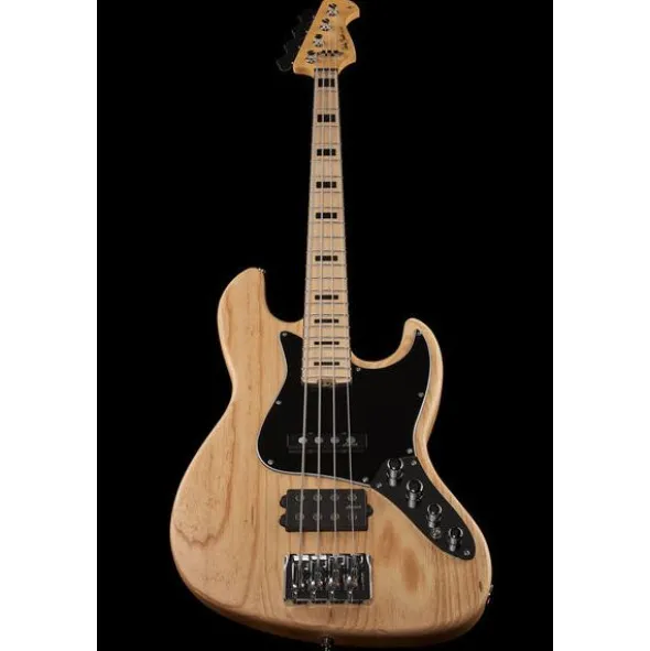 Harley Benton Enhanced MJ-4MN Natural w/Bag