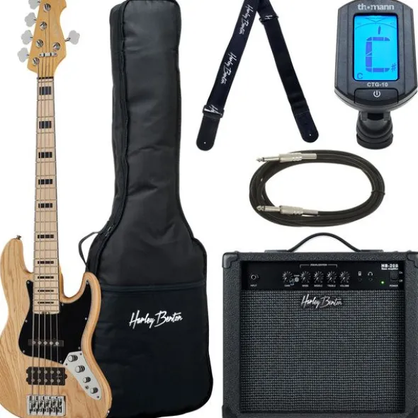 Harley Benton Enhanced MJ-5MN Natural Set