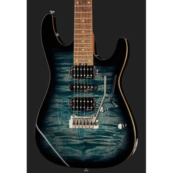 Harley Benton Fusion-III HSH Roasted FBLB