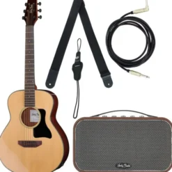 Harley Benton GS-Travel-E Spruce Bundle