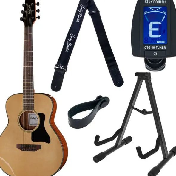 Harley Benton GS-Travel Spruce Bundle