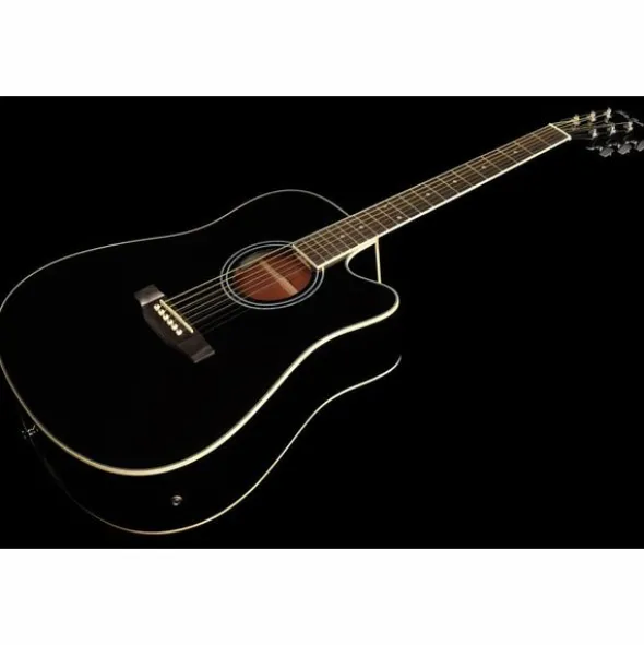 Harley Benton HBD120CEBK Bundle France