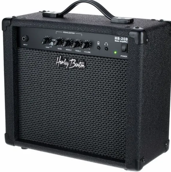 Harley Benton HBP120BK LH Bundle 1