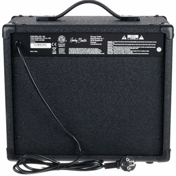 Harley Benton HBP120BK LH Bundle 1