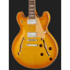 Harley Benton HB-35Plus Lemon w/Case