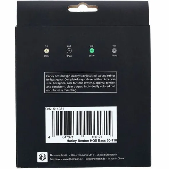 Harley Benton HQS Bass 50-110
