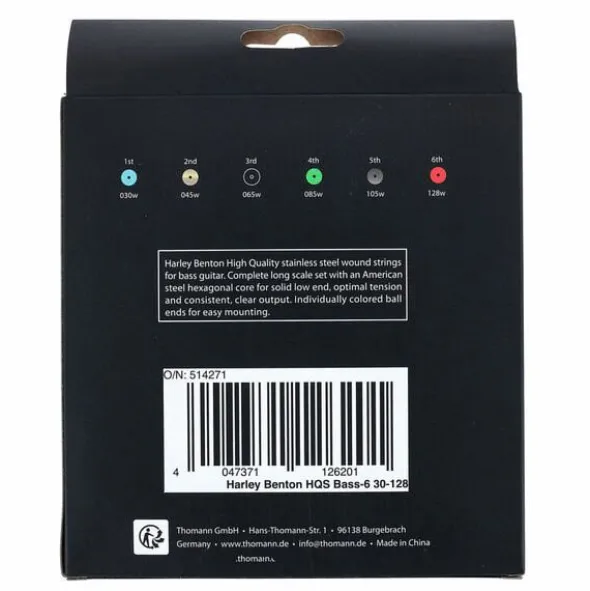 Harley Benton HQS Bass-6 30-128
