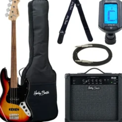 Harley Benton JB-75FL SB Vintage Seri Set