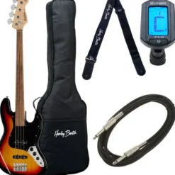 Harley Benton JB-75FL SB Vintage Seri Bundle
