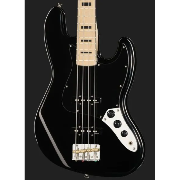 Harley Benton JB-75MN Black V. Series w/Bag