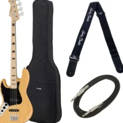 Harley Benton JB-75MN LH NA Vint Ser. Bundle